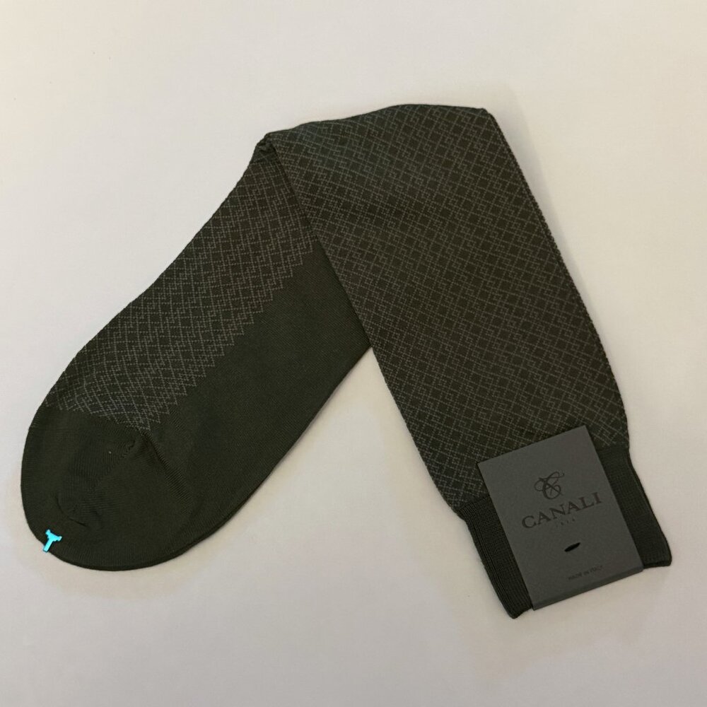 Canali Italian Luxury Designer  Dress Socks